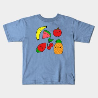 Chibi Fruits Kids T-Shirt